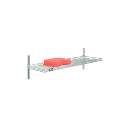 42inW X 12inD Chrome Cantilever Shelf